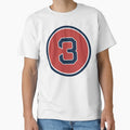 Jimmie Foxx 3 Jersey Number T-Shirt - Streetwear Style Men Women - T-Shirt, Sweatshirt, Hoodie