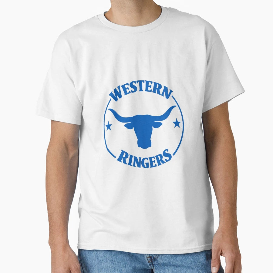 Western Ringers Cowboy Logo T-Shirt - Custom Art Print Men Women - T-Shirt, Sweatshirt, Hoodie