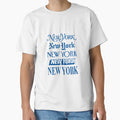 New York New York T-Shirt - Custom Art Print Men Women - T-Shirt, Sweatshirt, Hoodie