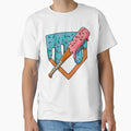 Sprinkle Slam Donut Baseball Mashup T-Shirt - Custom Art Print Unisex - T-Shirt, Sweatshirt, Hoodie