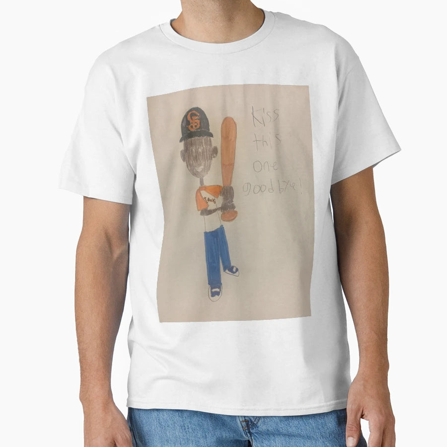 Barry Bonds Backyard Baseball T-Shirt - Casual Everyday Wear Men Women - T-Shirt, Sweatshirt, Hoodie