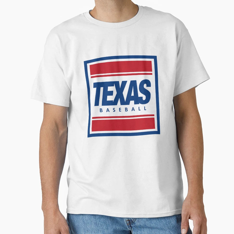 Texas Baseball T-Shirt - Aesthetic Graphic Unisex - T-Shirt, Sweatshirt, Hoodie