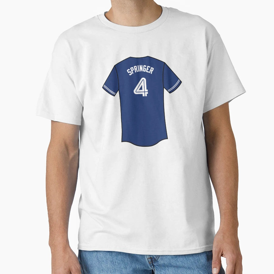 George Spinger Blue Jays 4 T-Shirt - Minimalist Print Unisex - T-Shirt, Sweatshirt, Hoodie