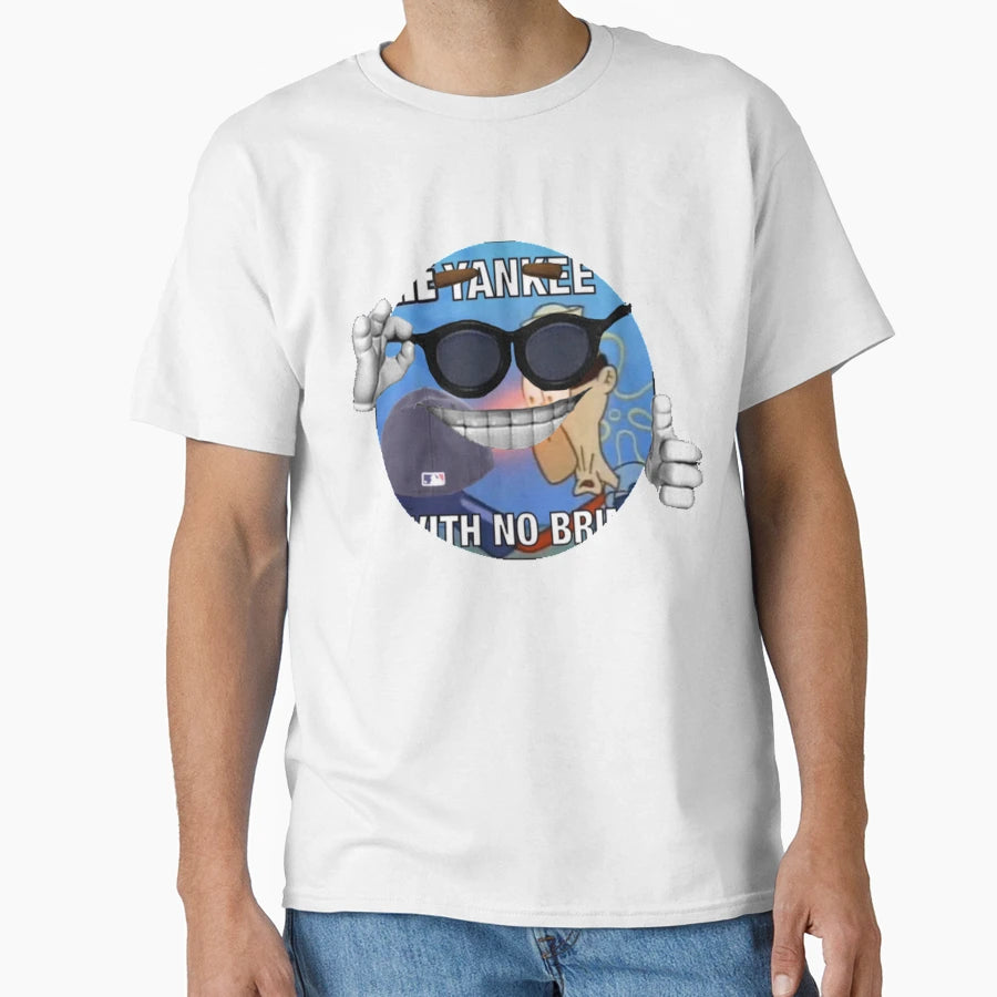 Yankee No Brim T-Shirt - Novelty Apparel for Adults - T-Shirt, Sweatshirt, Hoodie