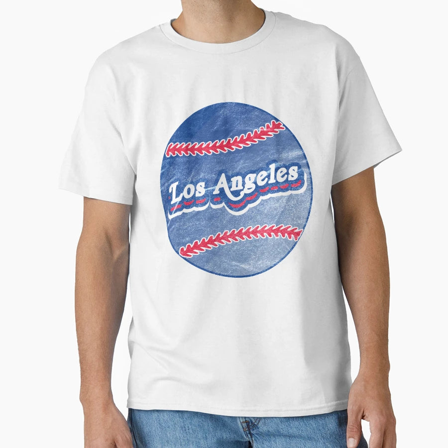 Los Angeles Baseball T-Shirt - Custom Art Print for Adults - T-Shirt, Sweatshirt, Hoodie