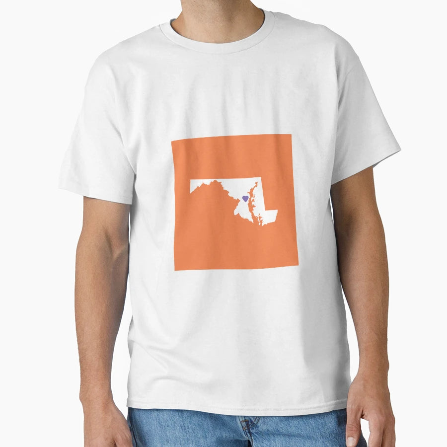 Maryland Love T-Shirt - Graphic Print for Adults - T-Shirt, Sweatshirt, Hoodie