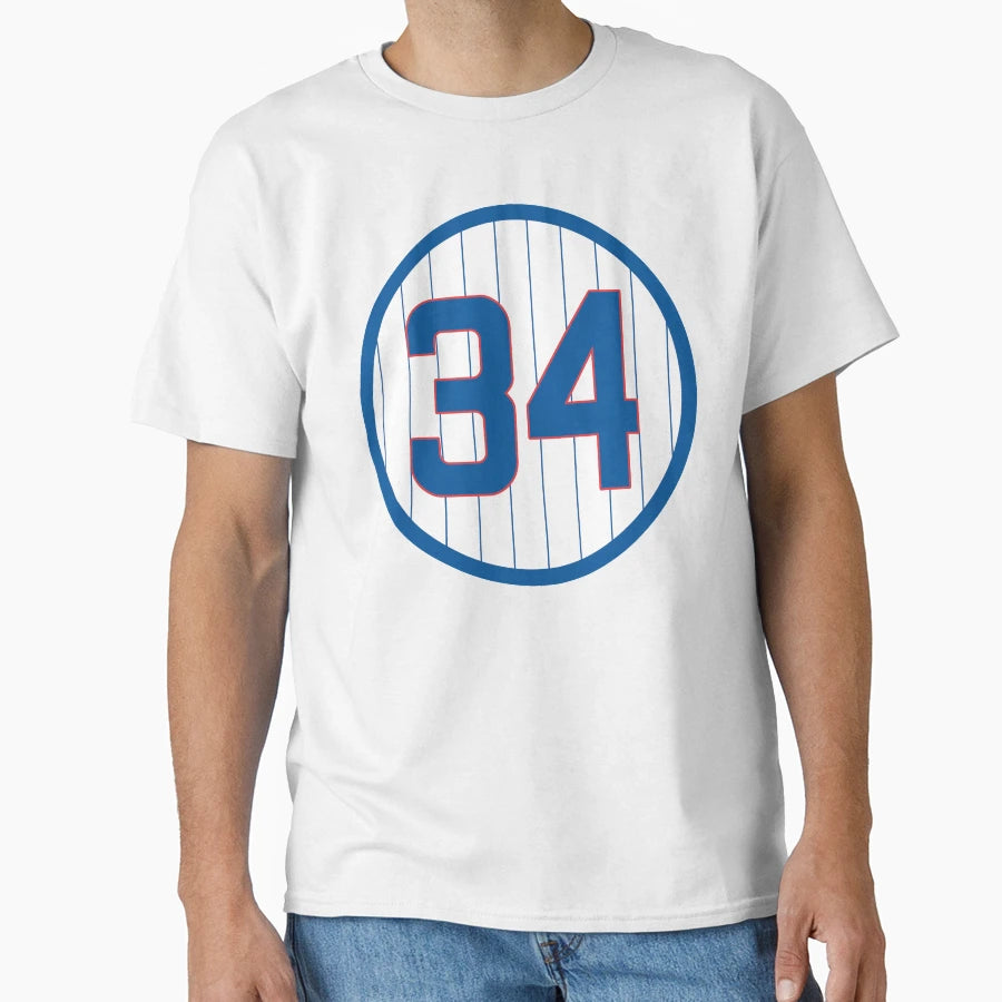 Jon Lester 34 Kerry Wood 34 Jersey T-Shirt - Aesthetic Graphic for Adults - T-Shirt, Sweatshirt, Hoodie