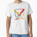 Baseball Ice Cream Drip Back To School T-Shirt - Minimalist Print Unisex - T-Shirt, Sweatshirt, Hoodie