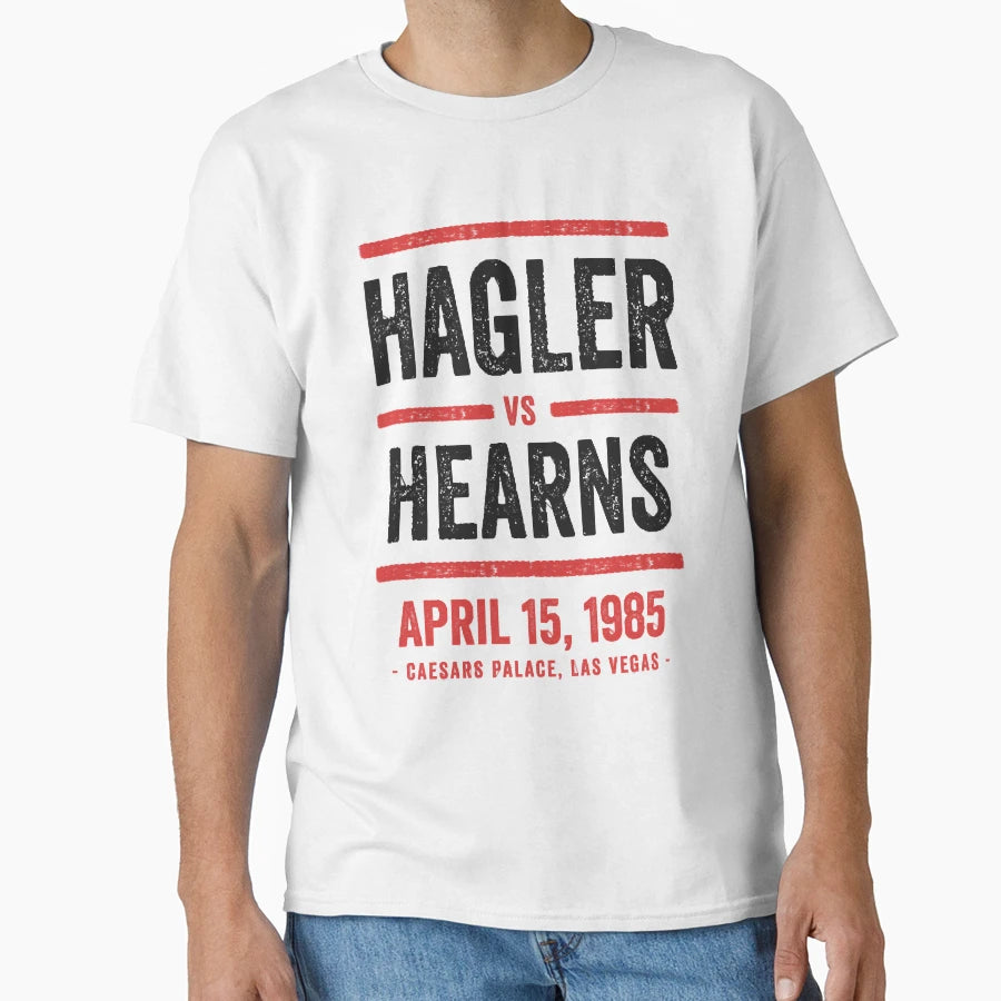 Hagler Vs Hearns T-Shirt - Graphic Print for Adults - T-Shirt, Sweatshirt, Hoodie