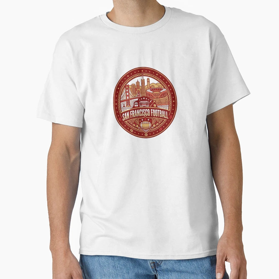 San Francisco 49Ers T-Shirt - Unique Graphic for Adults - T-Shirt, Sweatshirt, Hoodie