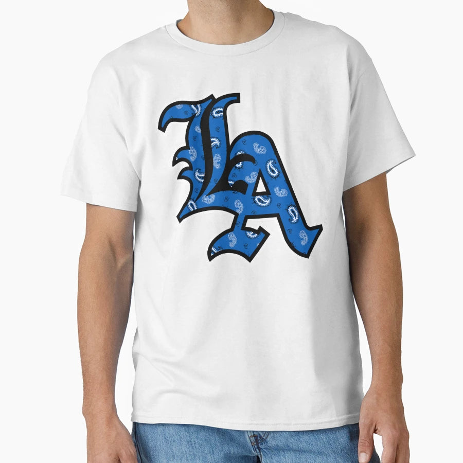 La Old English Crips T-Shirt - Graphic Print Unisex - T-Shirt, Sweatshirt, Hoodie