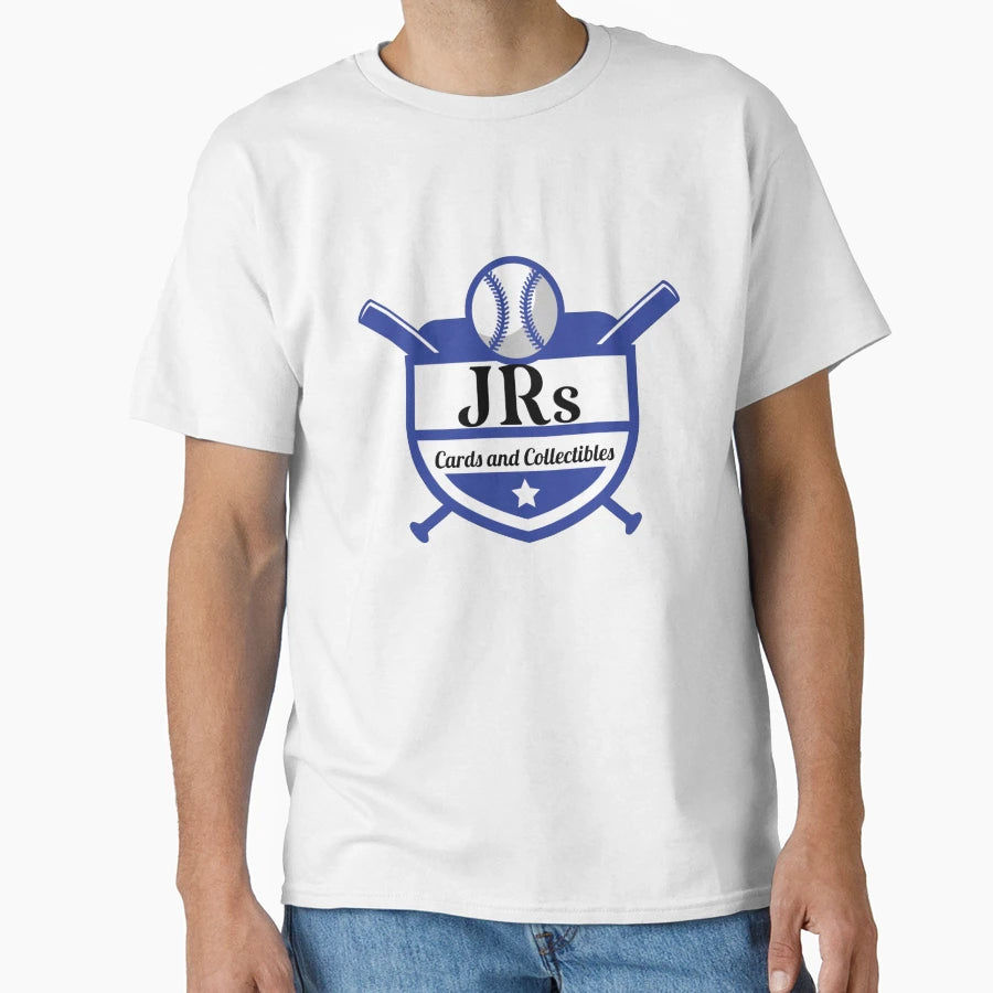 Jrs Cards And Collectibles Blue T-Shirt - Novelty Apparel for Adults - T-Shirt, Sweatshirt, Hoodie