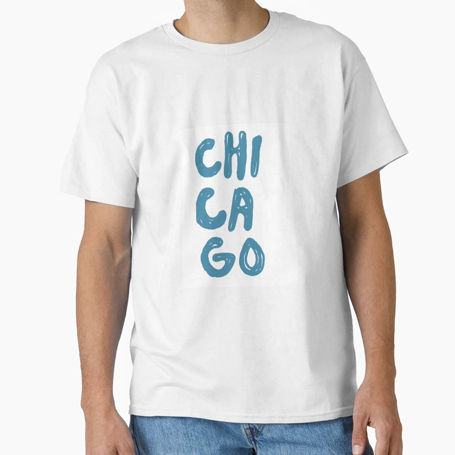 Chicago T-Shirt - Unique Graphic Unisex - T-Shirt, Sweatshirt, Hoodie