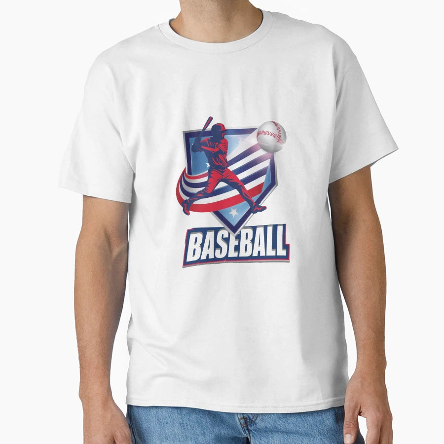 Baseball T-Shirt - Trendy Graphic Unisex - T-Shirt, Sweatshirt, Hoodie