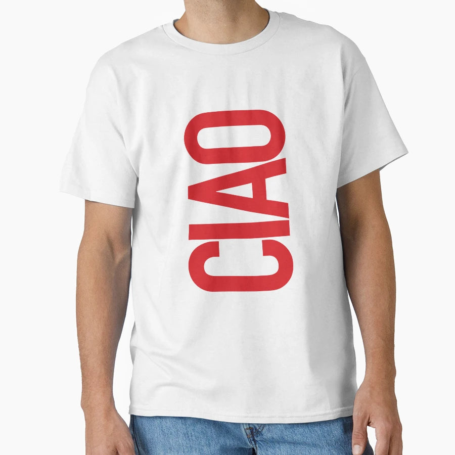 Ciao T-Shirt - Trendy Graphic for Adults - T-Shirt, Sweatshirt, Hoodie