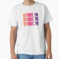 Detroit Michigan T-Shirt - Graphic Print Unisex - T-Shirt, Sweatshirt, Hoodie
