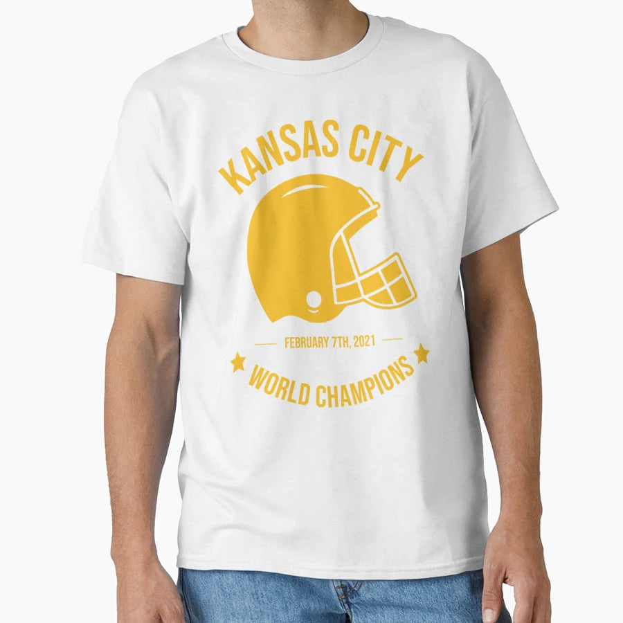 Kansas City World Champions February T-Shirt - Trendy Graphic Men Women - T-Shirt, Sweatshirt, Hoodie