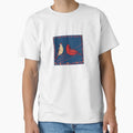 Female And Male Northern Cardinals T-Shirt - Fun Novelty Design for Adults - T-Shirt, Sweatshirt, Hoodie
