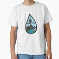 Seattle Rain Drop T-Shirt - Casual Everyday Wear for Adults - T-Shirt, Sweatshirt, Hoodie