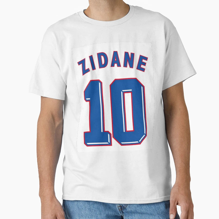 Zidane T-Shirt - Custom Art Print Unisex - T-Shirt, Sweatshirt, Hoodie