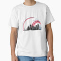 Cityscape Baseball San Francisco T-Shirt - Novelty Apparel for Adults - T-Shirt, Sweatshirt, Hoodie