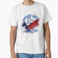 Straight Outta Dallas T-Shirt - Custom Art Print Men Women - T-Shirt, Sweatshirt, Hoodie