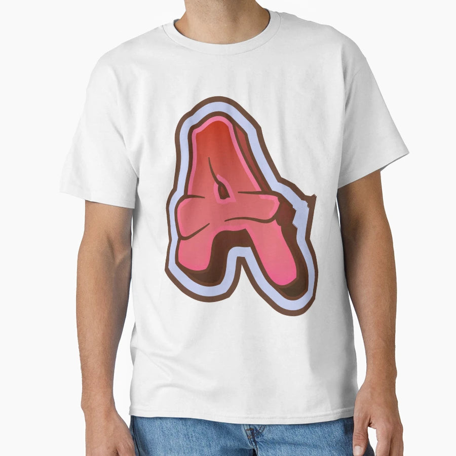 Letter Graffiti T-Shirt - Casual Everyday Wear Unisex - T-Shirt, Sweatshirt, Hoodie