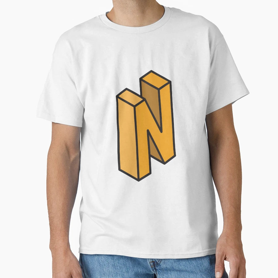 Letter N T-Shirt - Unique Graphic Men Women - T-Shirt, Sweatshirt, Hoodie