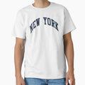 New York T-Shirt - Minimalist Print Men Women - T-Shirt, Sweatshirt, Hoodie