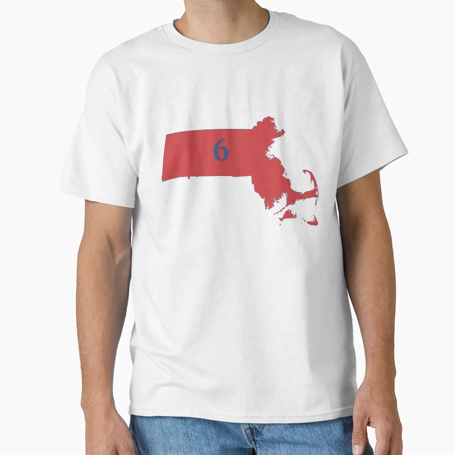 Massachusetts Sixth State T-Shirt - Trendy Graphic Men Women - T-Shirt, Sweatshirt, Hoodie