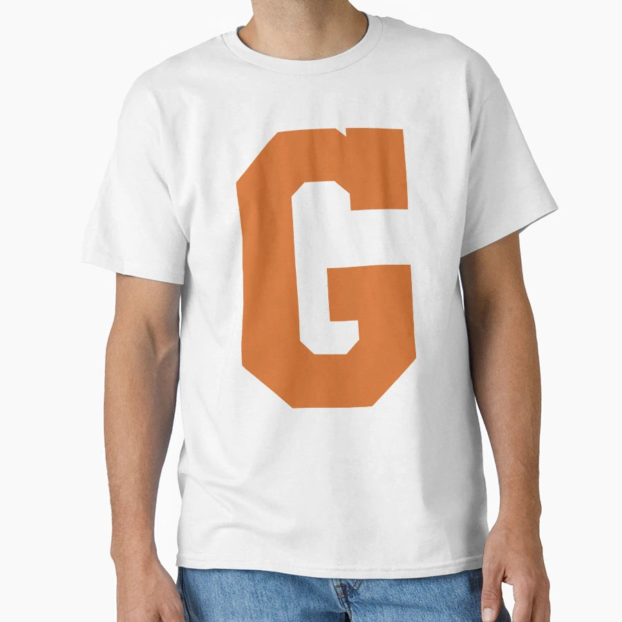 Alphabet Orange G Sports Letter G T-Shirt - Unique Graphic Men Women - T-Shirt, Sweatshirt, Hoodie