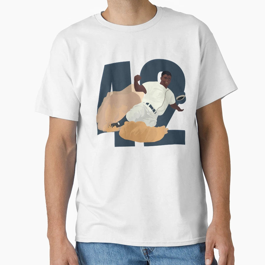 Jackie Robinson 42 T-Shirt - Novelty Apparel Men Women - T-Shirt, Sweatshirt, Hoodie