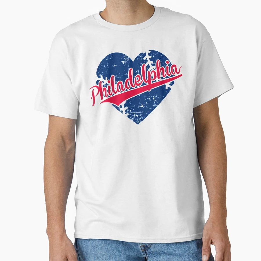 I Love Philadelphia Pennsylvania T-Shirt - Aesthetic Graphic for Adults - T-Shirt, Sweatshirt, Hoodie