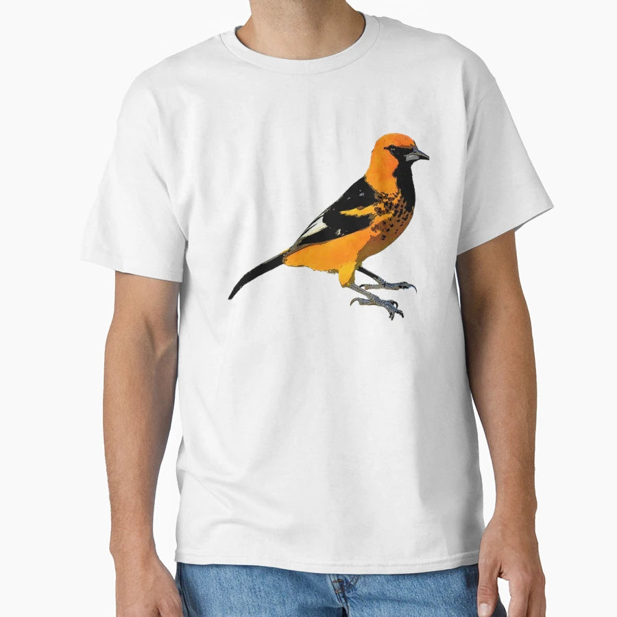 Spot Breasted Oriole Color T-Shirt - Streetwear Style for Adults - T-Shirt, Sweatshirt, Hoodie