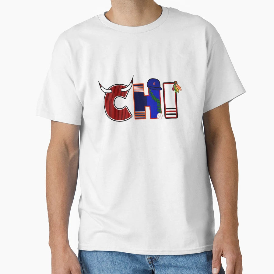 Chicago City North T-Shirt - Novelty Apparel Unisex - T-Shirt, Sweatshirt, Hoodie