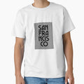 San Francisco City Text Pattern Usa T-Shirt - Graphic Print for Adults - T-Shirt, Sweatshirt, Hoodie