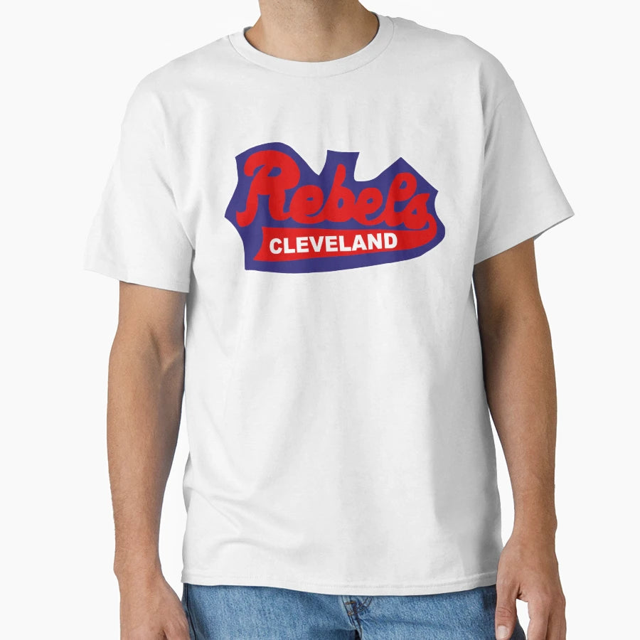 Cleveland Rebels Defunct Nba Basketball T-Shirt - Graphic Print Men Women - T-Shirt, Sweatshirt, Hoodie