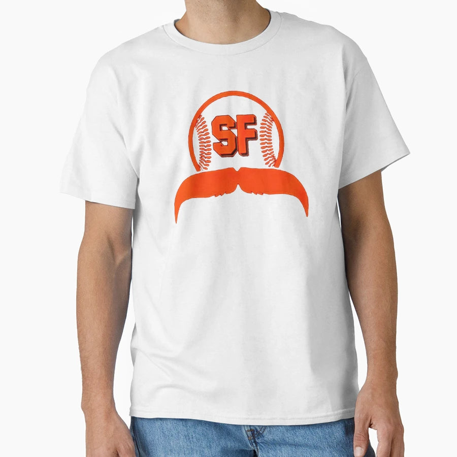 San Francisco Mustache May T-Shirt - Streetwear Style Unisex - T-Shirt, Sweatshirt, Hoodie