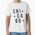 Chicago Stars Black T-Shirt - Aesthetic Graphic Unisex - T-Shirt, Sweatshirt, Hoodie