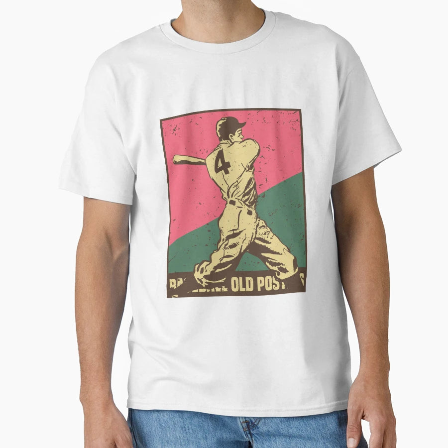 Baseball Old T-Shirt - Casual Everyday Wear for Adults - T-Shirt, Sweatshirt, Hoodie