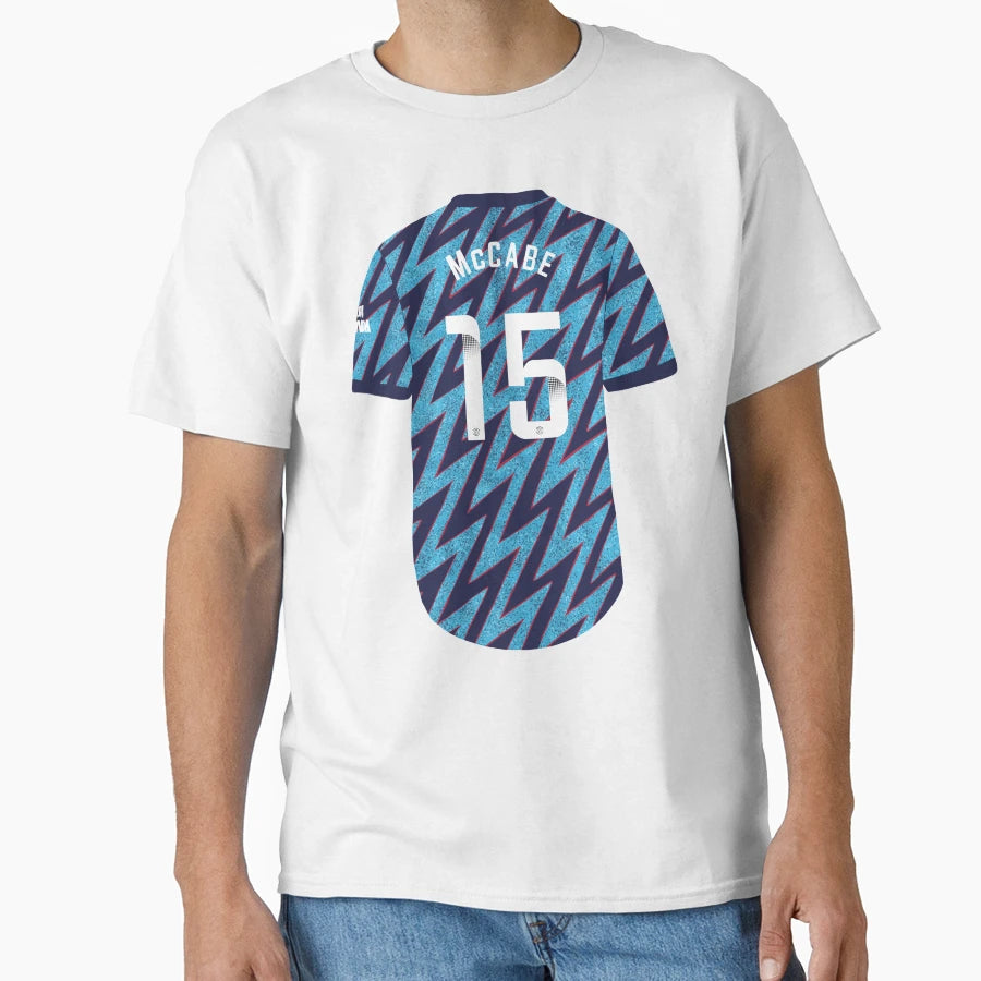Katie Mccabe Football Illustration T-Shirt - Fun Novelty Design Unisex - T-Shirt, Sweatshirt, Hoodie