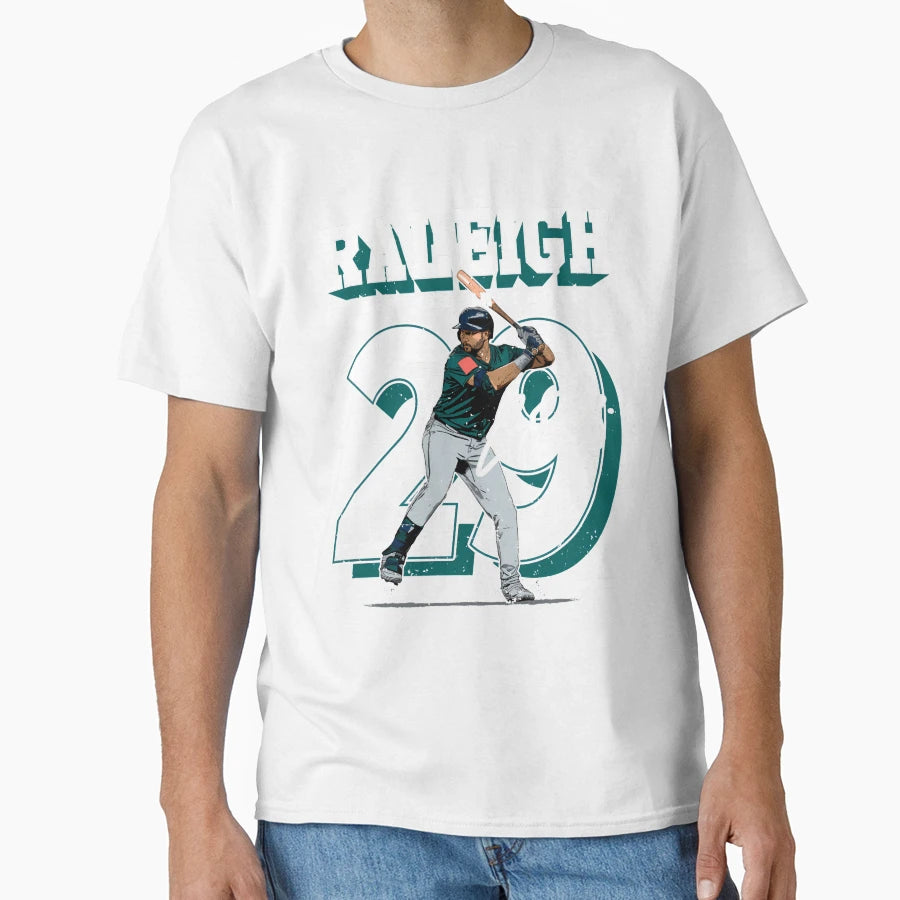 Cal Raleigh Seattle Mlb Baseball Players Hoodie - Unique Graphic Unisex - T-Shirt, Sweatshirt, Hoodie