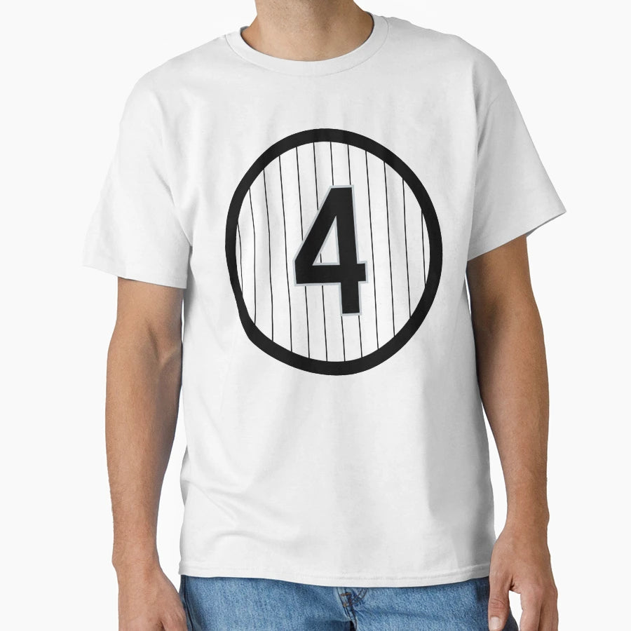Luke Appling 4 Jersey Number T-Shirt - Unique Graphic Unisex - T-Shirt, Sweatshirt, Hoodie