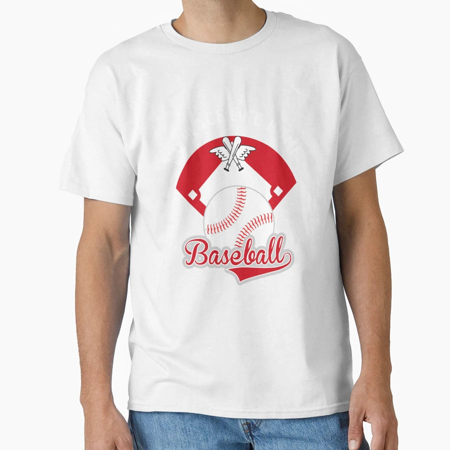Baseball No Place Like Home Motivational T-Shirt - Graphic Print for Adults - T-Shirt, Sweatshirt, Hoodie