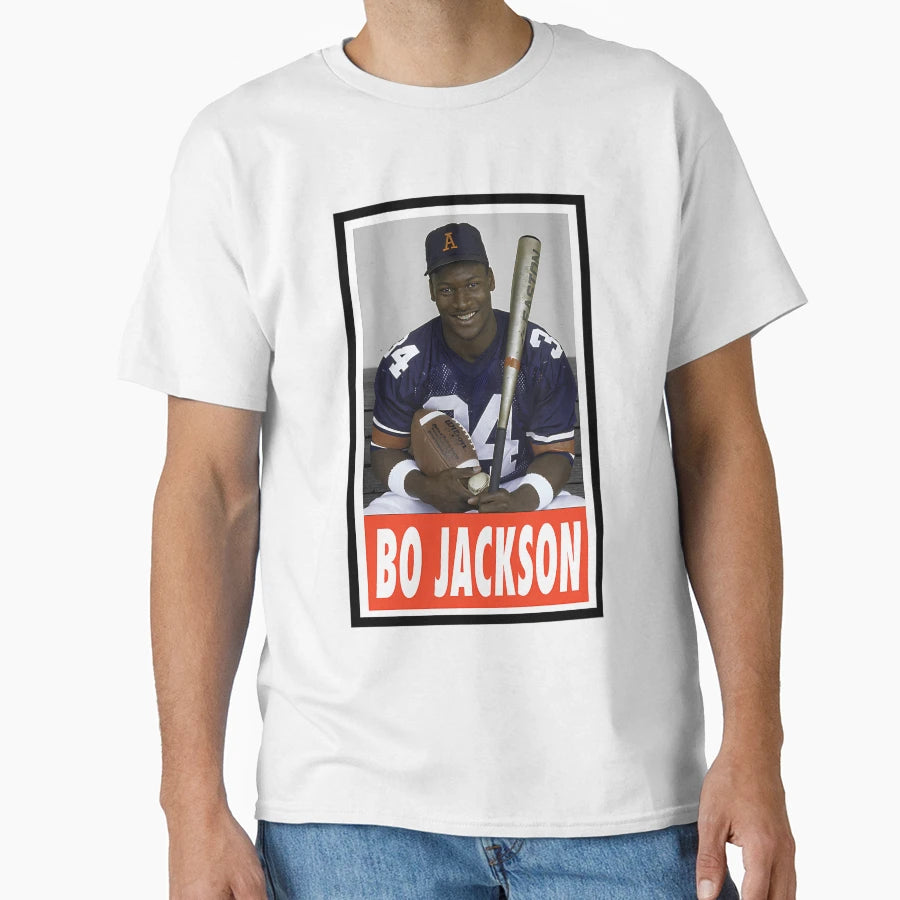 Sport Bo Jackson T-Shirt - Graphic Print Unisex - T-Shirt, Sweatshirt, Hoodie
