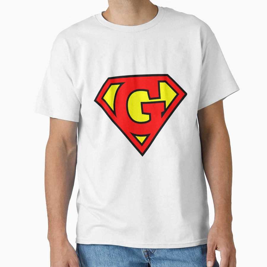Letter G T-Shirt - Minimalist Print for Adults - T-Shirt, Sweatshirt, Hoodie