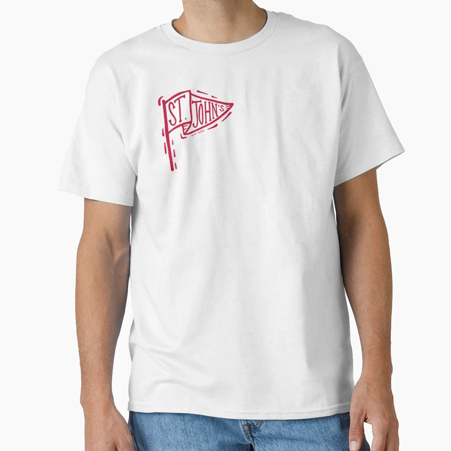Saint Johns Johnnies Flag T-Shirt - Streetwear Style Men Women - T-Shirt, Sweatshirt, Hoodie