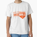 San Francisco Baseball Home Plate T-Shirt - Custom Art Print for Adults - T-Shirt, Sweatshirt, Hoodie