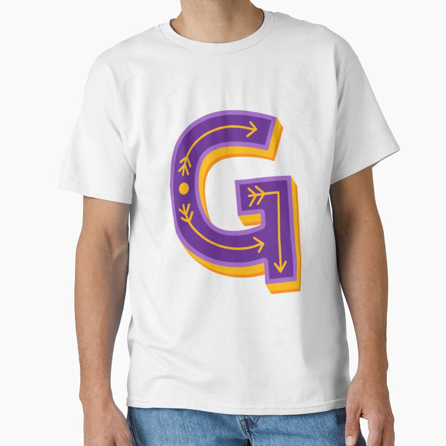 Letter G T-Shirt - Casual Everyday Wear Men Women - T-Shirt, Sweatshirt, Hoodie