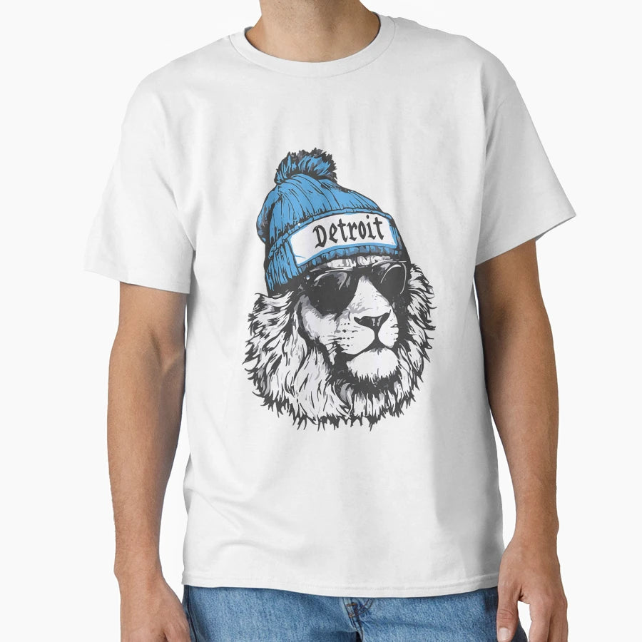 Detroit Football Detroit Lovers Gift T-Shirt - Trendy Graphic for Adults - T-Shirt, Sweatshirt, Hoodie